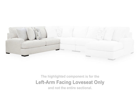 Wynncroft Manor Left-Arm Facing Loveseat