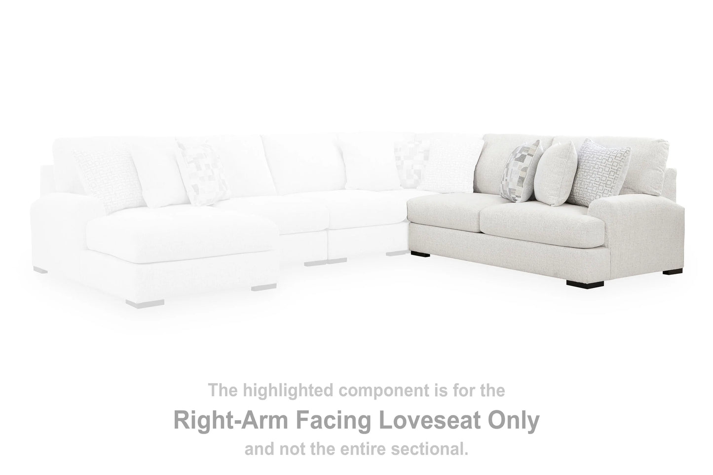 Wynncroft Manor Right-Arm Facing Loveseat