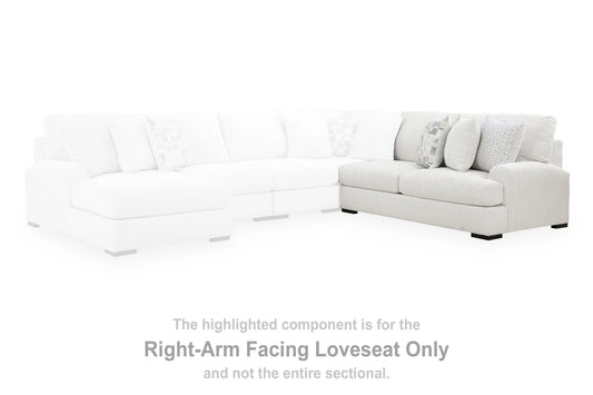 Wynncroft Manor Right-Arm Facing Loveseat