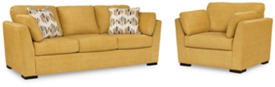 Sofá y sillón extragrande Keerwick
