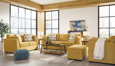 Sofá, loveseat, sillón extragrande y otomana Keerwick