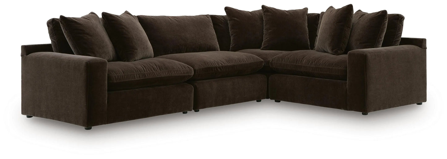 Maxton Heights 4-Piece Sectional