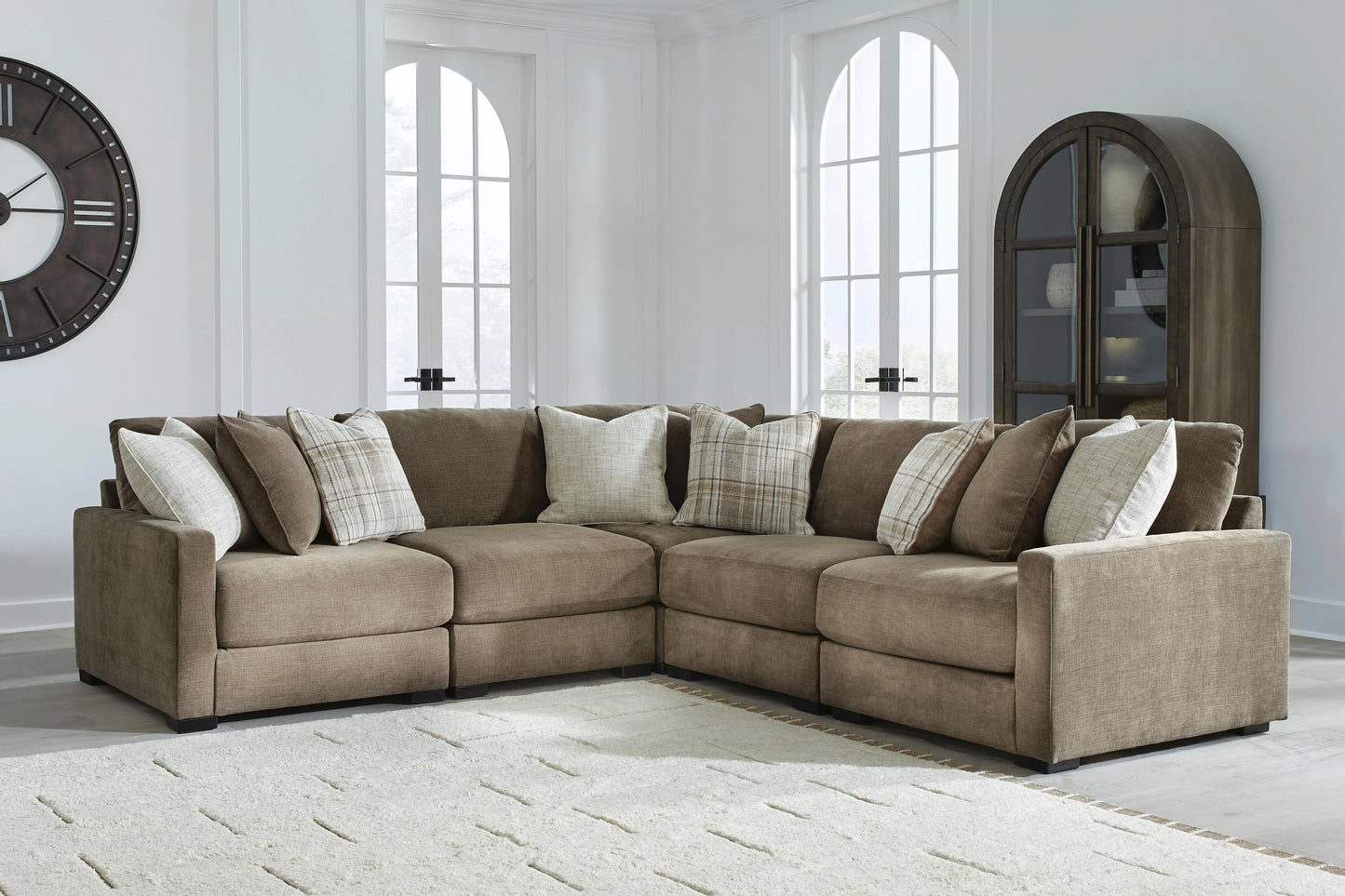 Camellia-Court 5-Piece Sectional