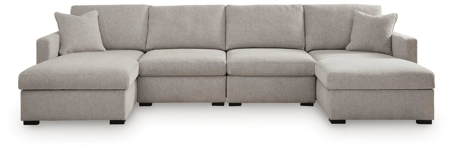 ModMax Luxe 4-Piece Double Chaise Sectional
