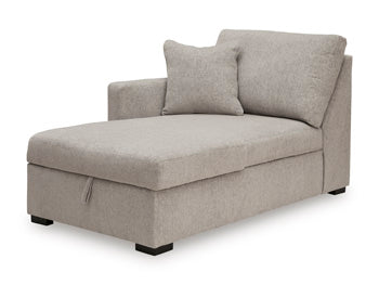ModMax Luxe Left-Arm Facing Corner Chaise with Storage