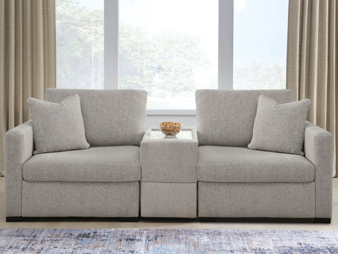 ModMax Luxe 3-Piece Sectional Sofa with Storage Console