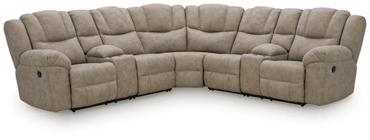 Ravenswaye 3-Piece Reclining Sectional with Double Console