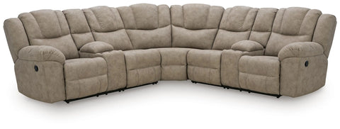 Ravenswaye 3-Piece Reclining Sectional with Double Console