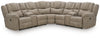 Ravenswaye 3-Piece Reclining Sectional with Double Console