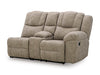 Ravenswaye Right-Arm Facing Reclining Loveseat with Console