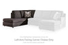 Coralene Left-Arm Facing Corner Chaise
