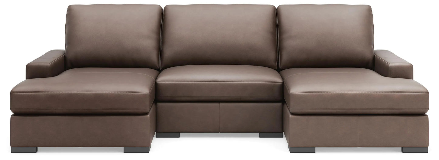 Calden 3-Piece Sectional with Double Chaise