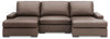Calden 3-Piece Sectional with Double Chaise