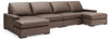 Calden 4-Piece Sectional with Double Chaise