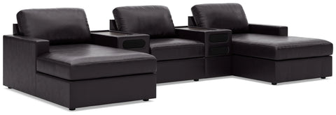 Modmax II 5-Piece Double Chaise Sectional with Audio Consoles