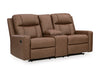 Mackmenville Reclining Loveseat with Console