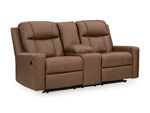Mackmenville Reclining Loveseat with Console