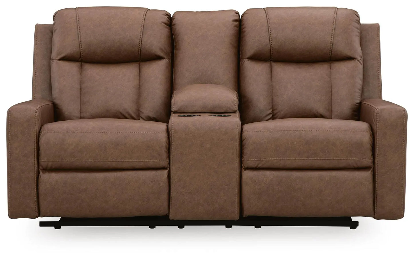 Mackmenville Reclining Loveseat with Console
