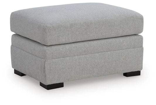 Ivory Brook Ottoman
