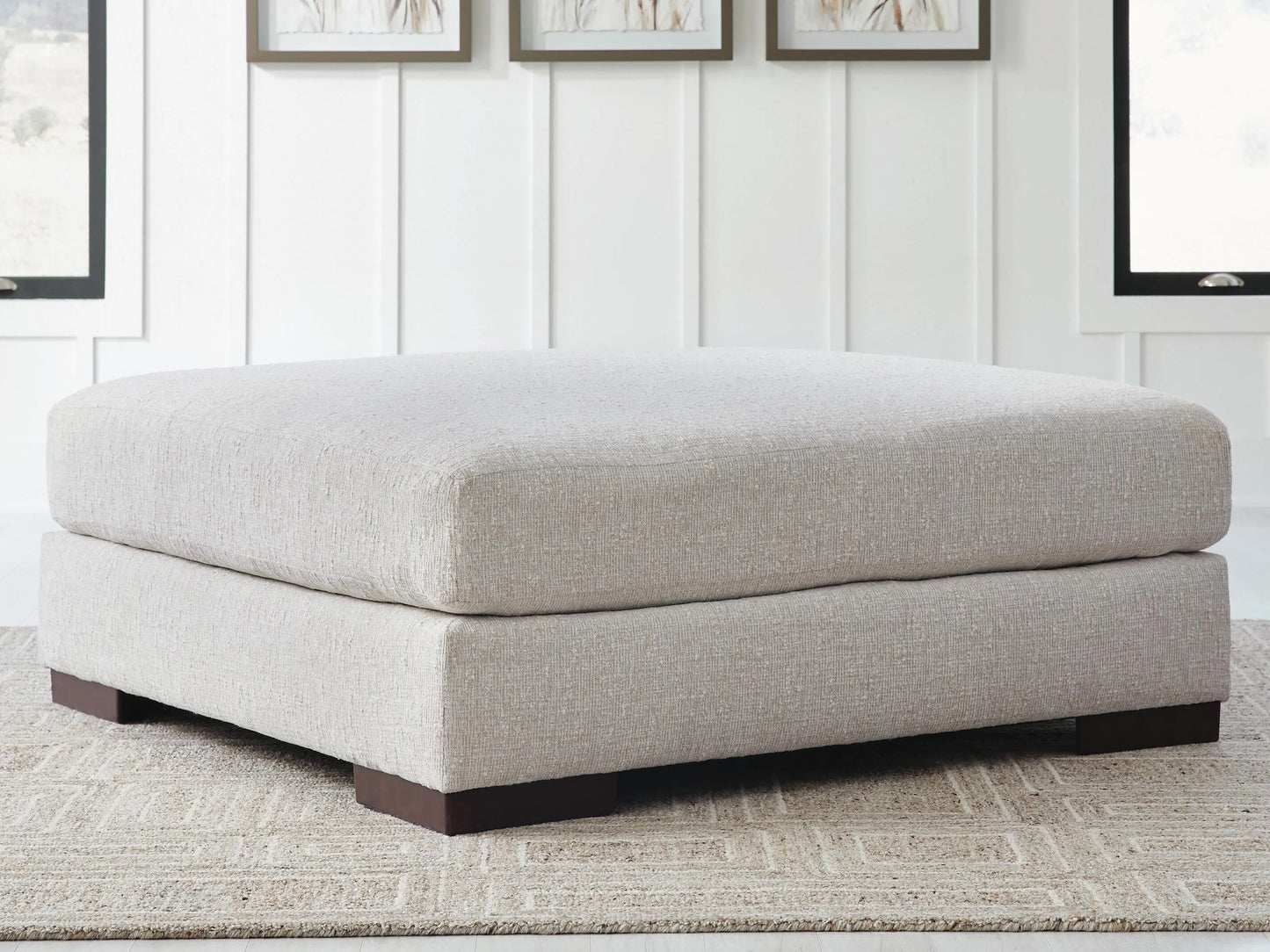 Cavella Oversized Accent Ottoman