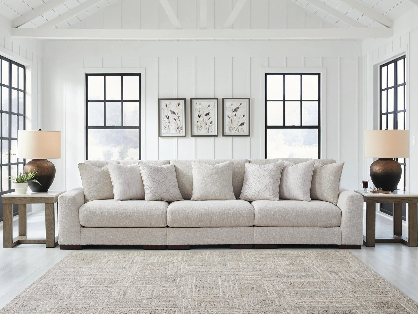 Cavella 3-Piece Sectional Sofa