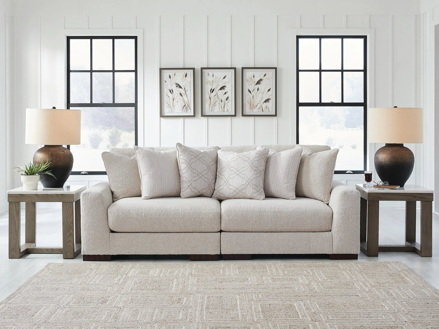 Cavella 2-Piece Sectional Loveseat