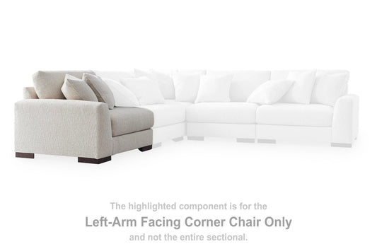 Cavella Left-Arm Facing Corner Chair
