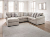 Bridgemont 4-Piece Sectional with Chaise
