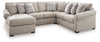 Bridgemont 4-Piece Sectional with Chaise
