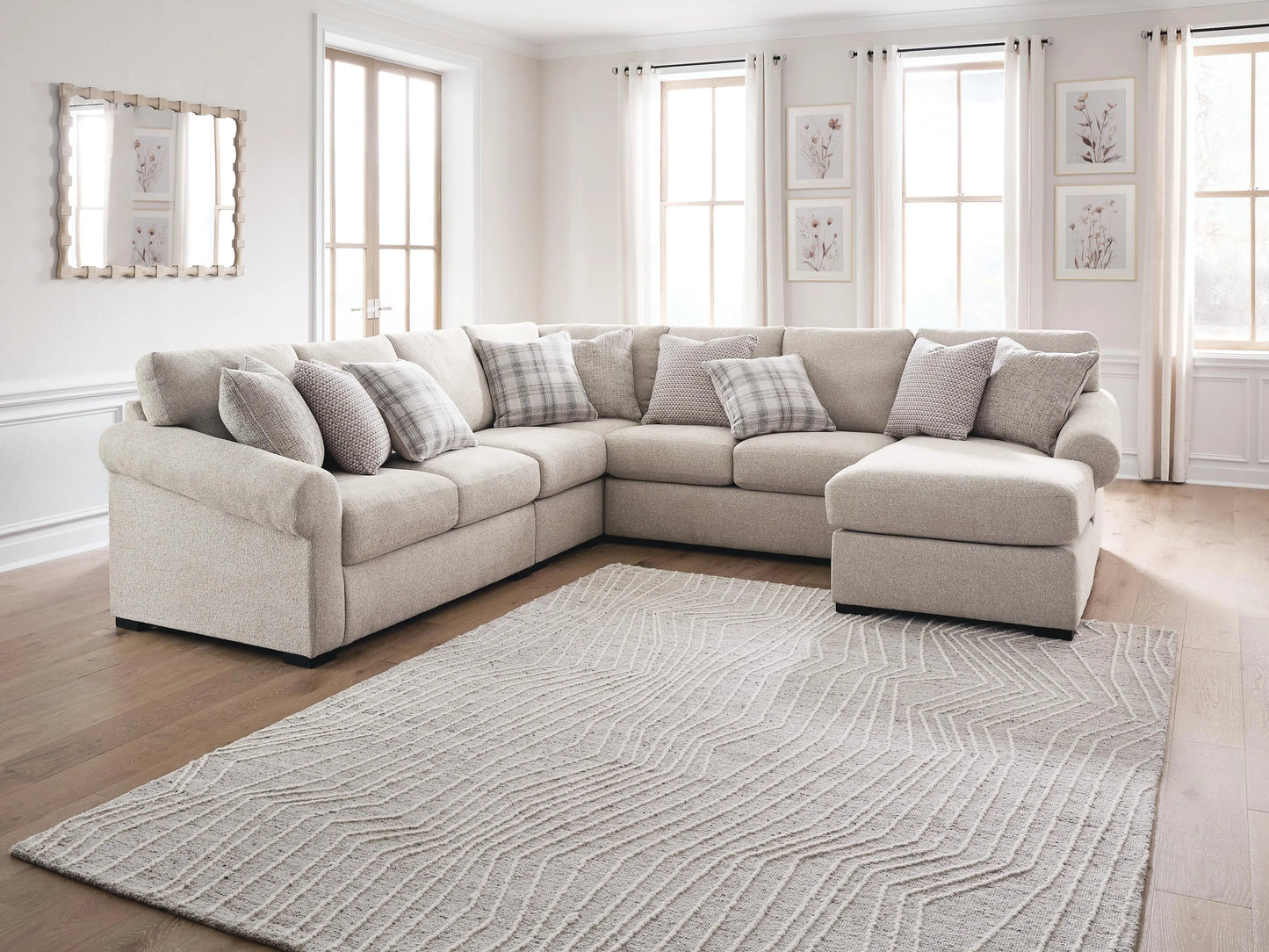 Bridgemont 5-Piece Sectional with Chaise