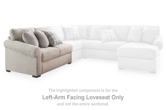 Bridgemont Left-Arm Facing Loveseat