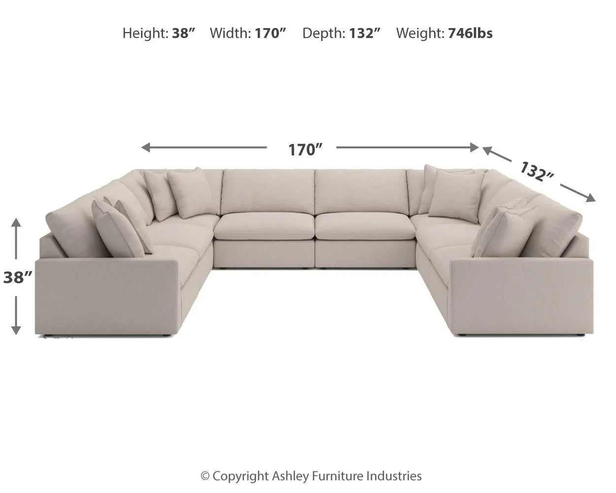 Whitehaven 8-Piece Sectional
