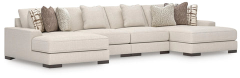 Barrelton 4-Piece Double Chaise Sectional