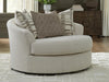 Barrelton Oversized Swivel Accent Chair