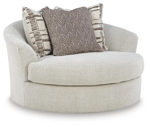Barrelton Oversized Swivel Accent Chair