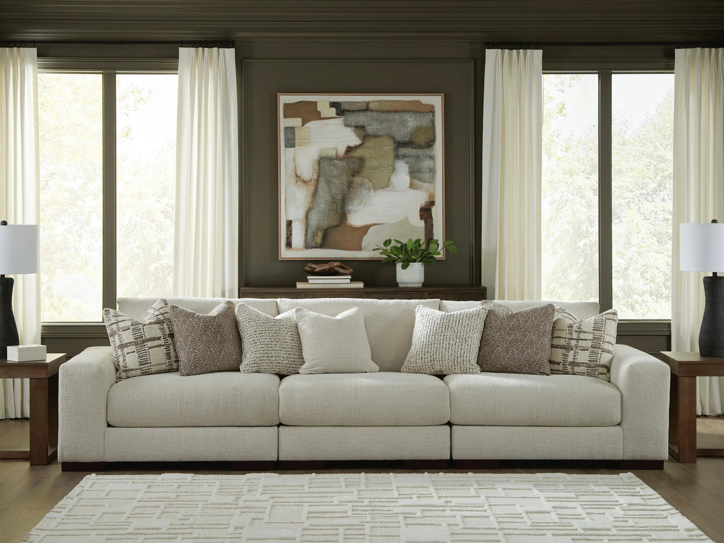 Barrelton 3-Piece Sectional Sofa