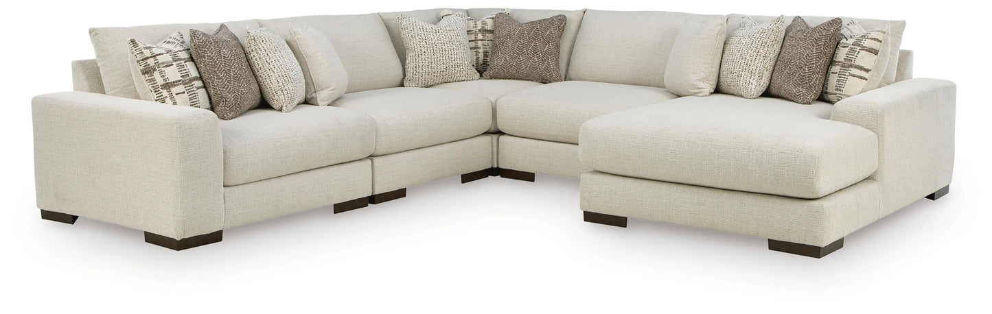 Barrelton 5-Piece Sectional with Chaise