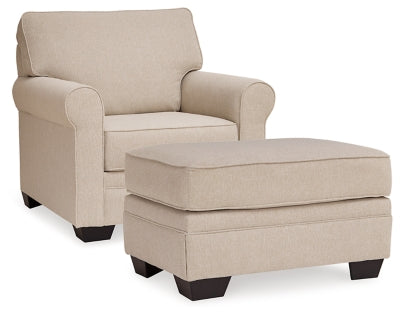 Silla y otomana Belcaro Place