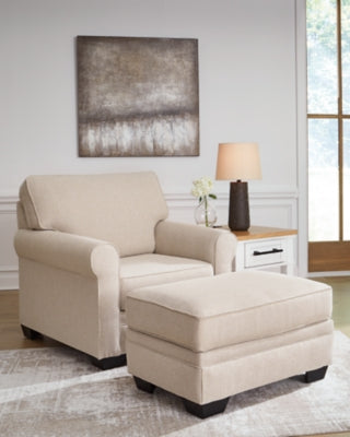 Silla y otomana Belcaro Place