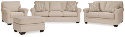 Sofá, loveseat, silla y otomana Belcaro Place
