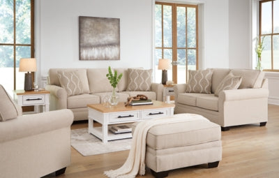 Sofá, loveseat, silla y otomana Belcaro Place