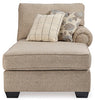 Chaise longue Baceno con brazo derecho