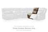 Max-Media Power Armless Recliner