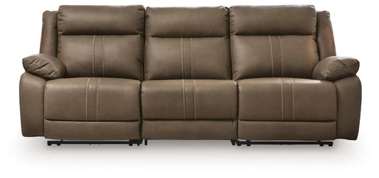 Max-Media 3-Piece Power Sectional Reclining Sofa