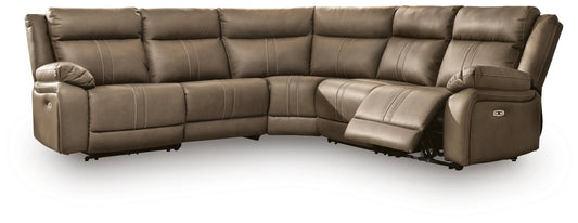 Max-Media 5-Piece Power Reclining Sectional