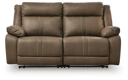 Max-Media 2-Piece Power Reclining Sectional Loveseat