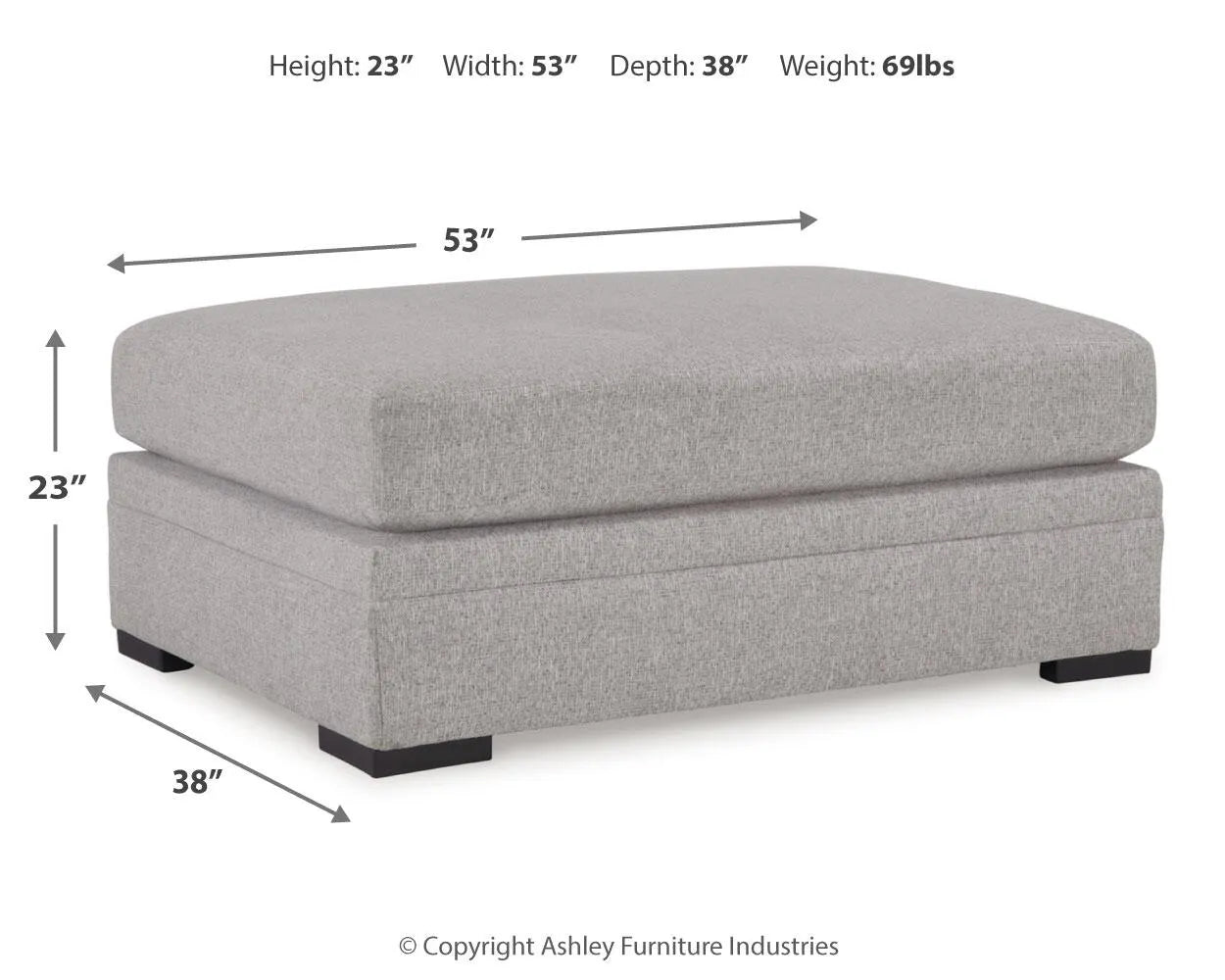 Bresslyn Place Oversized Accent Ottoman