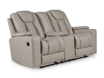 Next Move Glider Reclining Loveseat with Console