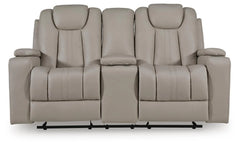 Next Move Glider Reclining Loveseat with Console