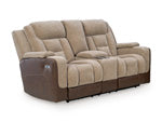 Ultimax Power Reclining Loveseat with Console